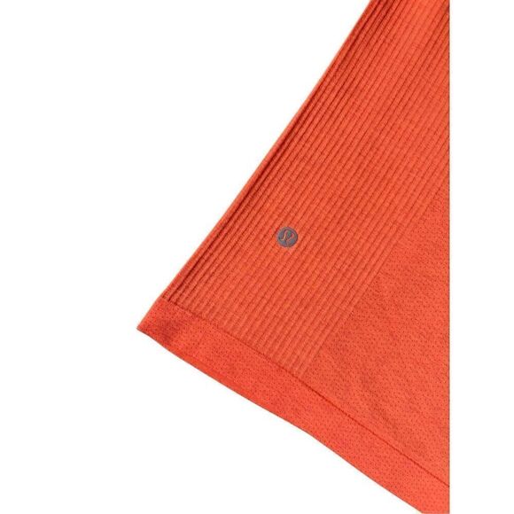 LuLuLemon Metal Vent Tech Short Sleeve Shirt Tee size XL Orange Athletic - Picture 12 of 12